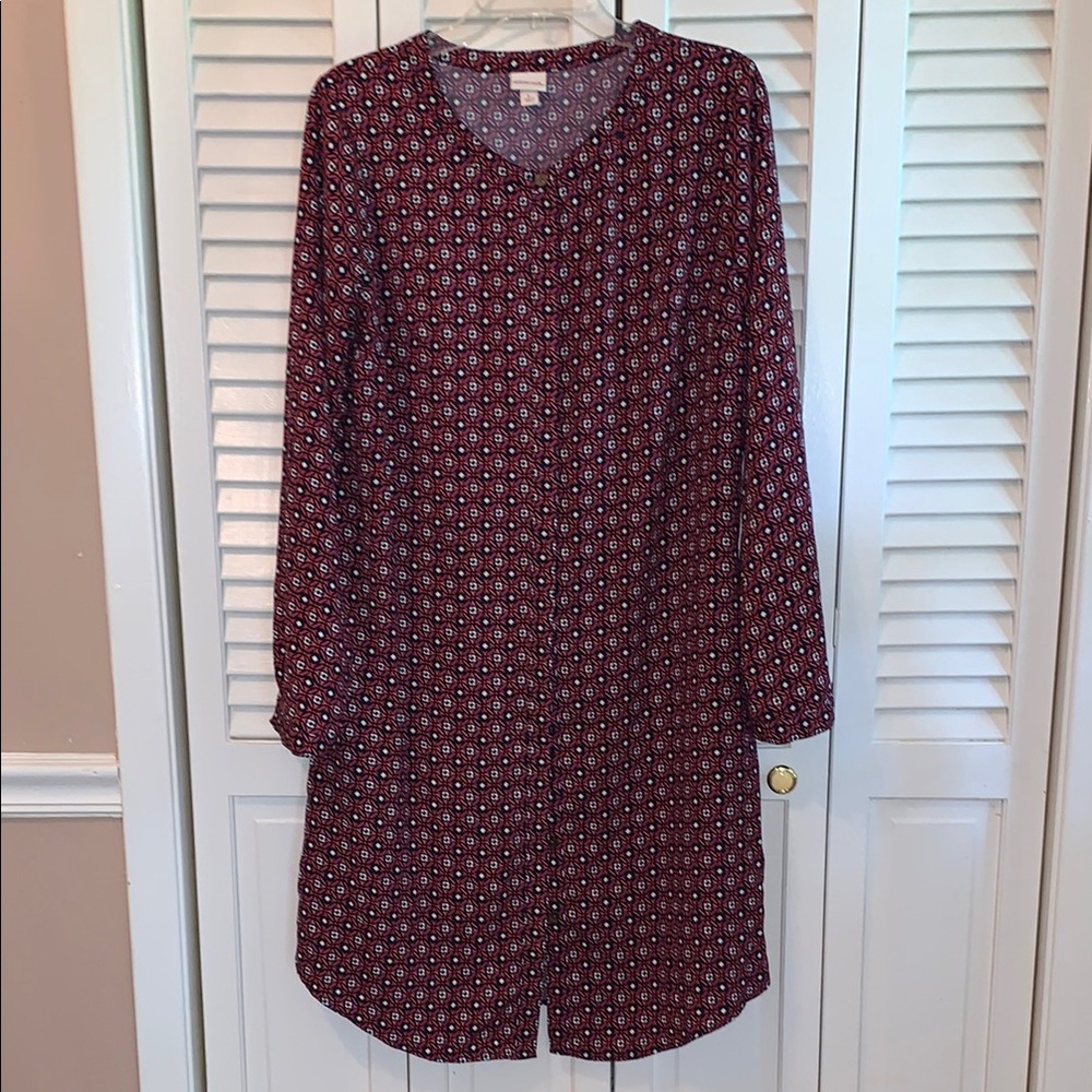 ✨5/$25✨Merona Patterned Dress